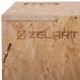 Бокс плиометрический 1шт тумба для кроссфита Плиобокс 60x50x40см Wood Plyo box Zelart светло-коричневый FI-3636-1 - изображение 6