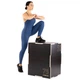 Бокс плиометрический 1шт тумба для кроссфита Плиобокс 50х60х75см Wood Plyo box LiveUp светло-коричневый LP8157 - изображение 10