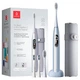 Розумна зубна електрощітка Oclean X Pro Digital Set Electric Toothbrush Glamour Silver (6970810552584) ( - изображение 1