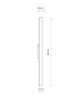 Светильник настенный уличный Nowodvorski 11557 Demi LED M 1x18W 3000K 1200Lm IP54 кирпичный - изображение 6