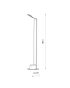 Светильник уличный столбик Nowodvorski 11540 Slim LED 1x7W 3000K 450Lm IP54 черный - изображение 8