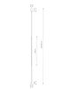 Подвесной светильник Nowodvorski 11606 Vertic LED 1x19W 3000K 750Lm IP20 белый - изображение 8