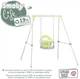 Качели Smoby Toys Life Металлическая на опорах до 25 кг 117х124х118 см (7600830306) - изображение 2