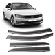 Дефлектори окон Volkswagen PASSAT B8 Седан 2015-2016 (Європа) (Молдин з нержавіючої сталі) - зображення 1