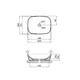 Умывальник Qtap Cardinal 500х380х140 мм White QT04116302W - изображение 2