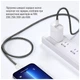 Дата кабель USB-C to USB-C 2.0m (braided cotton) (PD Fast Charging 60W) 3.0А black ColorWay (CW-CBPDCC068-BK) - изображение 12