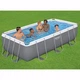 Каркасний прямокутний басейн Bestway 56441 Steel Power Frame Pool (404х201х100 см) - зображення 2