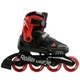 Ролики дитячі Rollerblade Microblade Free 28-32 р Чорно-червоні - зображення 3