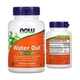 Водний баланс NOW Foods Water Out 100 рослинних капсул Urinary здоров'я сечовивідних шляхів схуднення вага (733739019080) - изображение 1