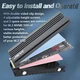 Радіатор охолодження SSD M.2 NVME NGFF 2280 + термопрокладки JEYI iCold 007 - зображення 4