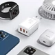 Зарядное устройство Baseus 30W Quick Charger Быстрая зарядка QC3.0+PD3.0 2USB+Type-C. Зарядка для телефона Басеус 30W 3A (CCXJ-E02) White - изображение 2
