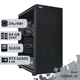 Двухпроцессорная рабочая станция PowerUp #289 Xeon E5 2690 v3 x2 / 64 GB / HDD 2 TB / SSD 512GB / NVIDIA Quadro RTX A2000 6GB специализированная многопроцессорная вычислительная для разработки - изображение 1