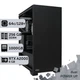 Двухпроцессорная рабочая станция PowerUp #374 AMD EPYC 7551 x2 / 256 GB / SSD 1TB / NVIDIA Quadro RTX A2000 6GB специализированная многопроцессорная вычислительная для разработки - изображение 1
