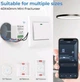Умный Wi-Fi Smart Life Tuya переключатель с таймером 1-канальный мини реле для скрытого монтажа в коробку выключателя или розетки, односторонний 16А - изображение 2
