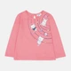 Детская футболка с длинными рукавами для девочки OVS T-Shirt W/Pr Shell Pink 1817543 86 см Розовая (8056781510186) - изображение 1