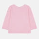 Детская футболка с длинными рукавами для девочки OVS T-Shirt Soli Candy Pink 1823680 80 см Розовая (8056781611289) - изображение 2