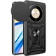 Чехол Fiji Camera Defence для Honor X9b бампер с защитой камеры и подставкой Black - изображение 1