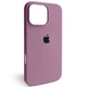 Чехол Fiji Silicone Case для Apple iPhone 16 Pro бампер накладка Soft Touch с микрофиброй Lilac Pride - изображение 1