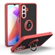 Чехол Fiji Colorframe для Samsung Galaxy A37 5G (A376) матовый бампер с кольцом подставкой Red - изображение 1