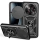 Чохол Fiji Camera Defence для Nubia Focus 5G бампер із захистом камери та підставкою Black - зображення 1