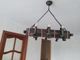 Люстра подвесная деревянная свечи Light House LPR-20103/6P цвет коричневый - изображение 2