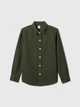 Рубашка для мальчиков GAP Kids XS, 4-5 лет, 102-114 см, Evergreen (Зеленая) 500125961472 - изображение 1