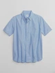Рубашка для мальчиков GAP Kids XS, 4-5 лет, 102-114 см, Blue Opal (Голубая) 500105410914 - изображение 1
