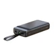 Повербанк УМБ XO PR157, 40 000 mAh PD20W QC22.5W Черный - изображение 2