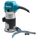Makita Фрезер RT0702CX2, 710ВТ, цанга 6/8мм, 10000-34000об/мин, 1.8кг - изображение 8