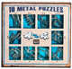 Zestaw łamigłówek Eureka 3D Puzzle 10 Metall Puzzles (5425004733566) - obraz 1