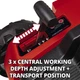 Einhell Аэратор-скарификатор электрический GE-SA 1435/1 1400Вт 35см ножи 16шт 10.18кг - изображение 7