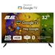 2E Телевизор 32" LED HD 60Hz Smart Google TV Black - изображение 1