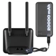 TCL Маршрутизатор LINKHUB (HH42CV2) LTE, Wi-Fi4, 1xFE LAN/WAN, 1xFE LAN, 2xSMA, Чорний + Power Bank 20000мА - зображення 6