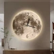 Настенные часы Moon LED с подсветкой арабские цифры 40x40см ML-0989 - изображение 3