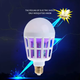 Світлодіодна лампа приманка - знищувач для комах 2в1 Destrui Lamp DL9808 White - зображення 4