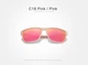 Мужские поляризационные солнцезащитные очки KINGSEVEN LC755 Pink Pink - изображение 2