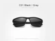 Чоловічі поляризаційні сонцезахисні окуляри KINGSEVEN LC755 Black Gray - зображення 2