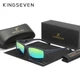 Чоловічі поляризаційні сонцезахисні окуляри KINGSEVEN LC755 Dark Blue Green - зображення 1