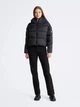 Куртка демисезонная короткая с капюшоном женская Calvin Klein 551785590 3X Черная (1159835814) - изображение 3