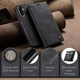 Чехол книжка с магнитом Samsung Galaxy A26 A266 CaseMe Black (40456-2B) - изображение 4