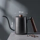 Чайник кофейник заварочный Choxila 11777 Black 600 мл с длинным носиком нержавеющая сталь с термометром - изображение 5
