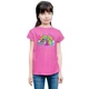 Дитяча футболка для дівчаток Rainbow Friends Рожева 122-128 - зображення 2
