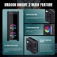 Корпус GameMax Dragon Knight 2 Black with window - изображение 7