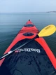 Каяк морський універсальний SeaBird Designs Discovery 430 T, байдарка пластикова для риболовлі, червоний - зображення 4