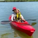 Каяк одноместный для рыбалки и охоты SeaBird Designs Ranchero, многоцелевая байдарка, красный - изображение 3