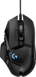 Mysz komputerowa Logitech G502 Gaming Mysz komputerowa HERO High Performance, czarna (910-005470) (2432ZR84CT49) - Outlet - obraz 1