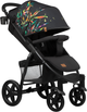 Wozek dla dzieci Lionelo Annet Plus Dreamin Black (5903771702904) (955555904555602) - Outlet - obraz 1