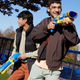 Wyrzutnia Blaster Hasbro Nerf Half Tone Hero + strzałki (F8947) (5010996223685) - obraz 5