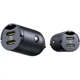 АЗП Baseus Tiny Star Mini Car Charger 2xType-C 30W black - зображення 4