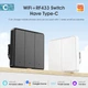 Вимикач Wi-Fi механічний на одну лінію чорний Tuya, RF433, EU, Wi-Fi - зображення 4